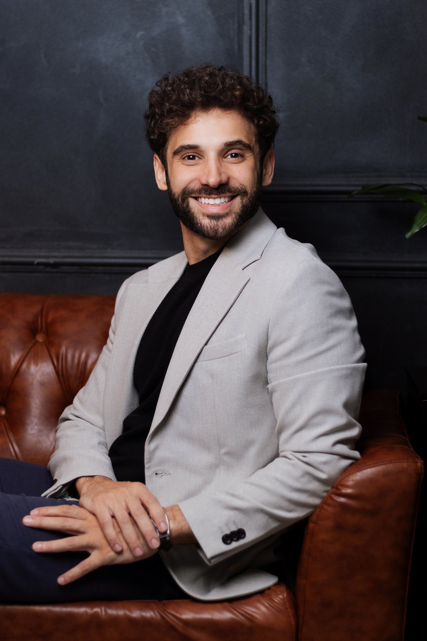Raphael Haber em ambiente de atendimento